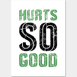 Hurts So Good - Philadelphia football White Posters and Art